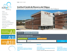Tablet Screenshot of icra.cat